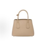 PRADA metal logo decoration detachable and adjustable shoulder strap Tote bag, Tote bag shopping bag, single-shoulder crossbody handbag, mini women\'s style, sand yellow